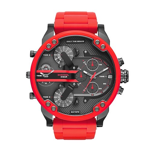 Reloj diesel plateado hotsell