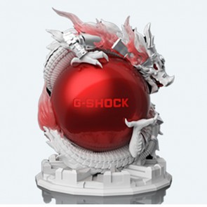 Montre Casio G-Shock GA-110DBR-7APFL Chinese Dragon