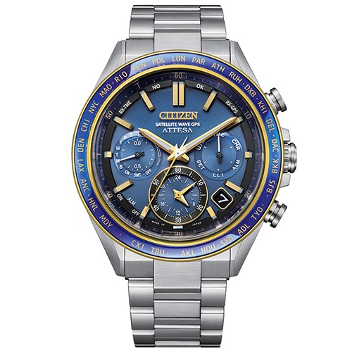 Montre Citizen Attesa Eco Drive Satellite Wave GPS CC4054-68L
