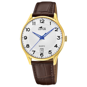 Lotus Orologio Uomo 18634/1 – Classico Con Cinturino In Pelle E Cassa In Acciaio