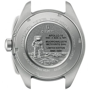 Bulova Watch Lunar Pilot 96A312 Meteorite Edition Limited