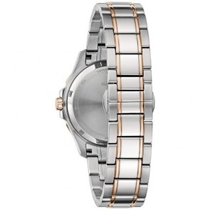 Bulova Watch Marine Star 98P228 Lady Diamonds