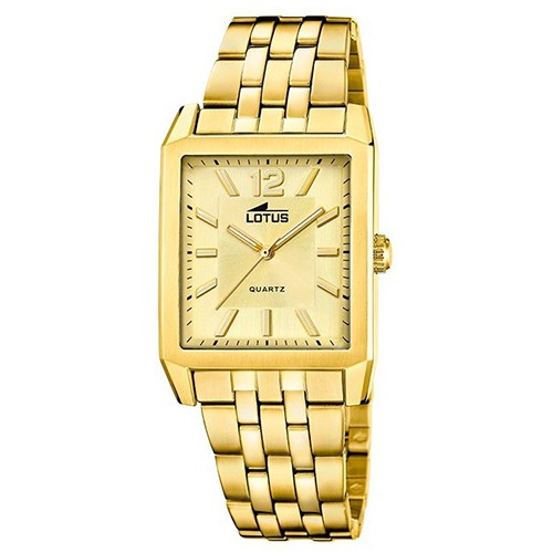Lotus Watch Square Series 18984-2