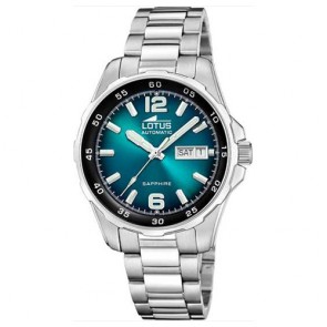 Orologio Da Polso Uomo Lotus 15961/6 - Cassa In Acciaio Inox Satinato 42 Mm, Vetro Minerale, Cinturino In Pelle - 2