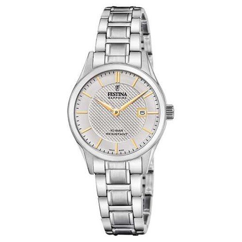 Reloj Festina Swiss Made F20068-4 Classiques Acier