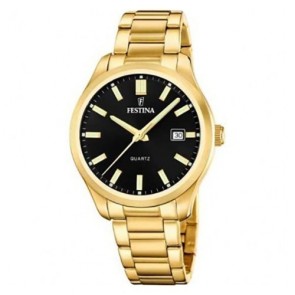 Reloj Festina Cuarzo F20740-3 Acero Clásico