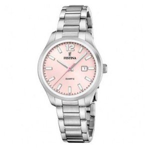 Reloj Festina Cuarzo F20737-2 Acero Clásico