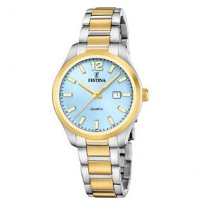 Reloj Festina Cuarzo F20739-3 Acero Clásico