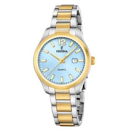 Reloj Festina Cuarzo F20739-3 Acero Clásico