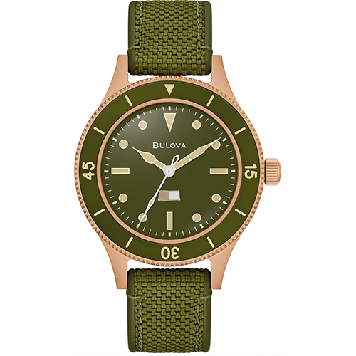 Bulova Watch 150 Aniversary 98A324 MILITARY