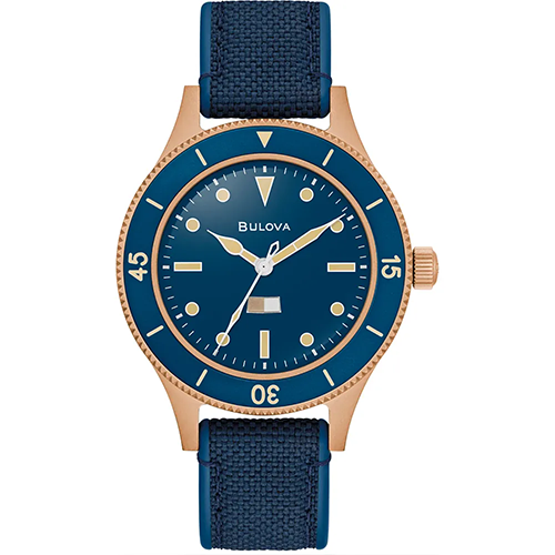 Bulova Watch Maquina 98A325 MILITARY