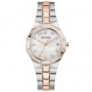 Reloj Bulova Classic Diamonds 98P235 Octogon