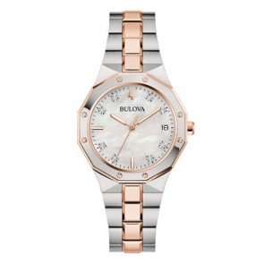 Reloj Bulova Classic Diamonds 98P235 Octogon
