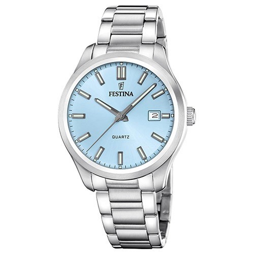 Reloj Festina Cuarzo F20736-2 Acero Clásico