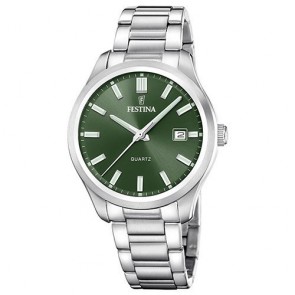 Reloj Festina Cuarzo F20736-4 Acero Clásico
