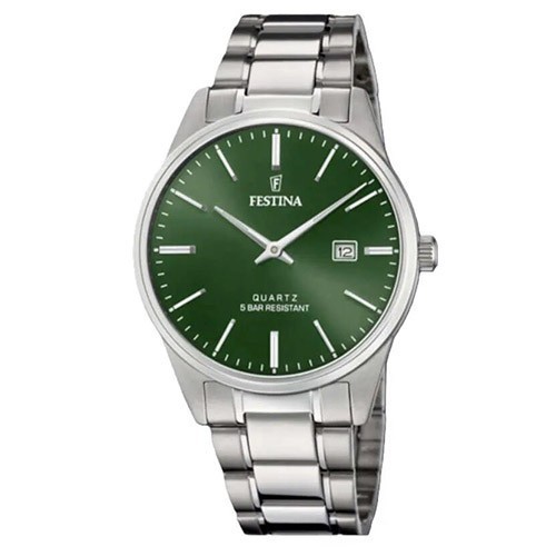 Reloj Festina Cuarzo F20511-5 Acero Clásico