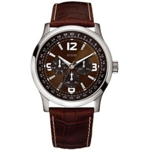 Guess Watch W95063G2 Multifuntion Strap Leather Man