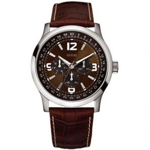 Montre Guess W95063G2 multifonction Peau Homme