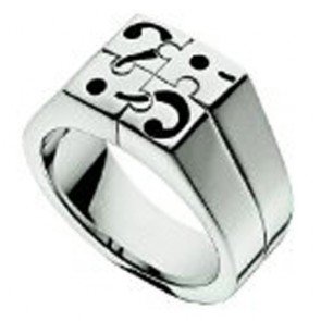 Ring Moschino MJ0168 I Love Puzzles Size 21mm Herren