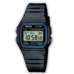 Relogio Casio Collection F-91W-1YER