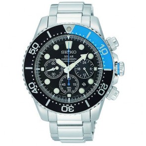 Uhr Seiko Solar Divers SSC017P1 Stahl Herren