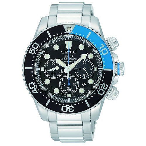Relogio Seiko Solar Divers SSC017P1 Homem