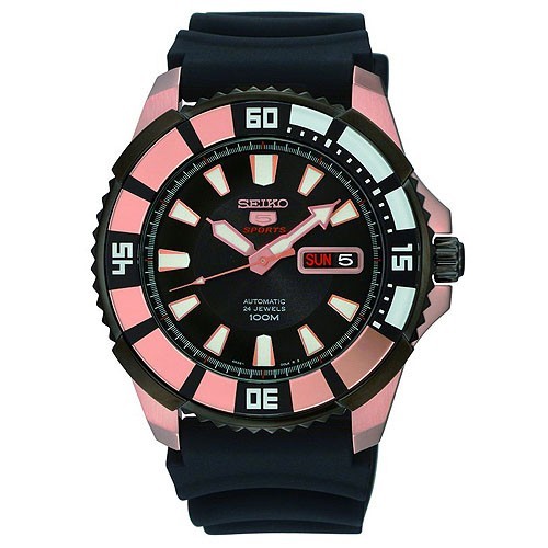 Relogio Seiko Neo Sports SRP210K1 Automatico Borracha Homem