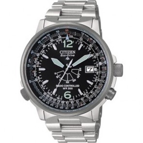Montre Citizen Eco Drive Radio-Pilotee AS2020-53E Acier Homme