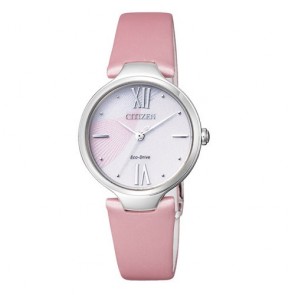 Citizen Watch Eco Drive Petalos EM0040-39A Leather Woman