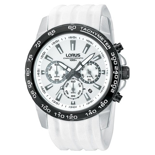 Reloj Lorus Sport RT319BX9 Cronografo Caucho Hombre