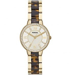 Uhr Fossil ES3314 Virginia Stahl 3 Atm Damen