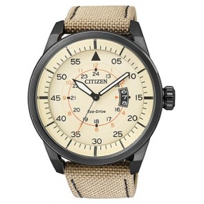 Montre Citizen Eco Drive Aviator AW1365-19P Web Homme