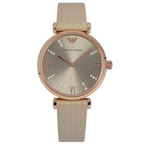 Montre Emporio Armani AR1681 Gianni Peau Femme