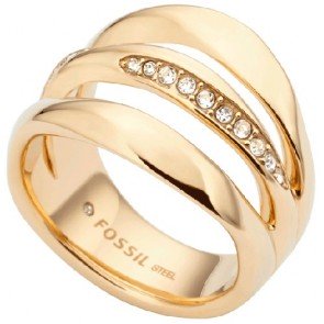 Anneau Fossil JF01615710505 Fashion Femme Taille 13 mm