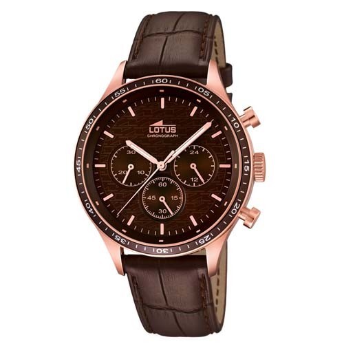 Reloj Lotus Minimalist 15966-2 Cronografo Piel Hombre