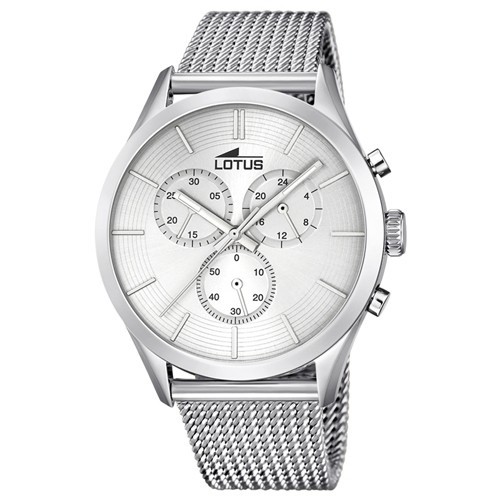 Reloj Lotus Minimalist 18117-1 Cronografo Acero Hombre