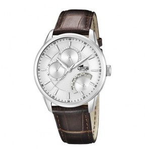 Lotus Watch 15974-1 Multifuntion Leather Man
