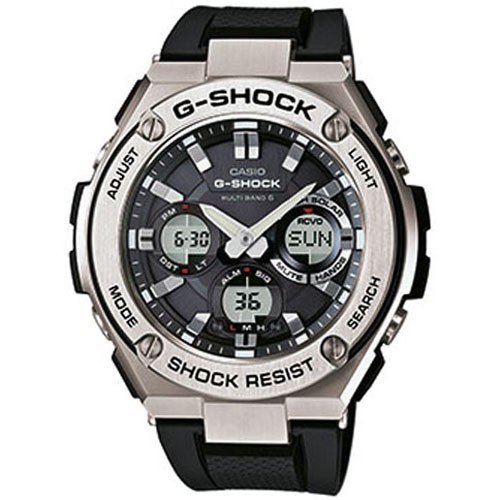 Relogio Casio G-Shock Wave Ceptor GST-W110-1AER G-STEEL
