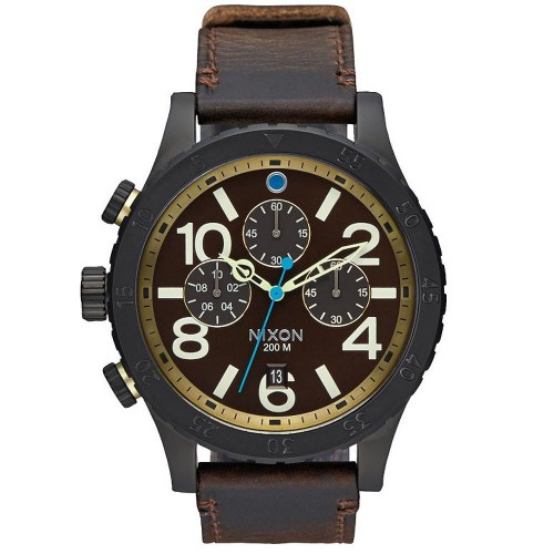 Nixon A3632209 Watch The 48 20 Man - 48 20 Chrono Leather Nixon A3632209 Watch The 48 20 Man - 48 20 Chrono Leather