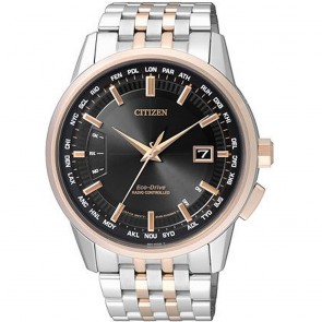 Montre Citizen Eco Drive Radio-Pilotee CB0156-66E Acier Homme