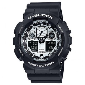 Montre Casio G-Shock GA-100BW-1AER