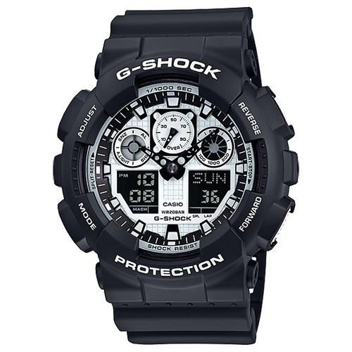 Reloj Casio G-Shock GA-100BW-1AER