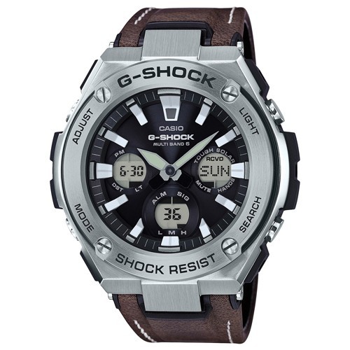 Uhr Casio G-Shock Wave Ceptor GST-W130L-1AER G-STEEL
