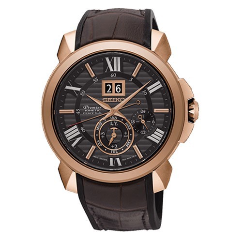 Reloj Seiko Premier SNP146P1 Kinetic Perpetuo