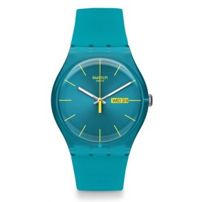 Uhr Swatch Originals SUOL700 Turquoise Rebel