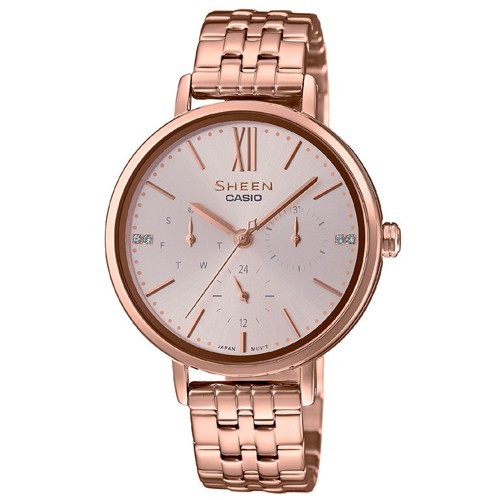 Relogio Casio Sheen SHE-3064PG-4AUER
