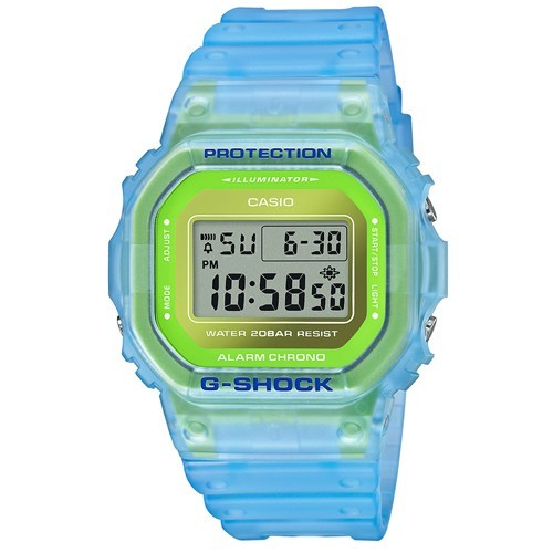 G shock 5600 blue top