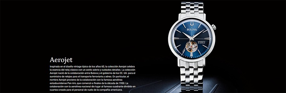 Montres Bulova Aerojet pour hommes et femmes | Acheter montre Bulova