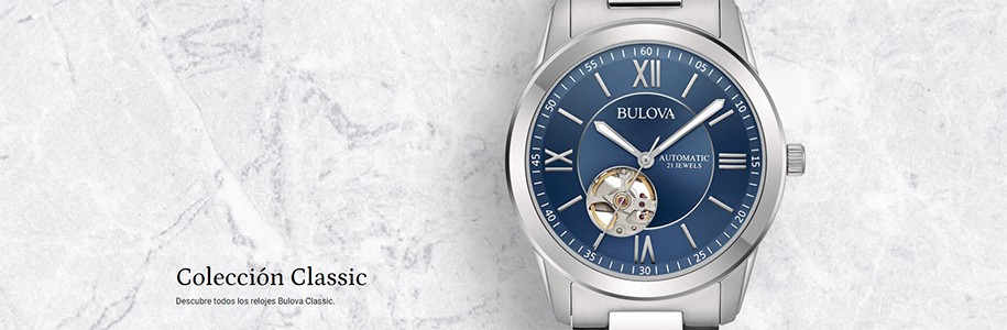 Relógios Bulova Classic para homem e senhora | Comprar relógios Bulova