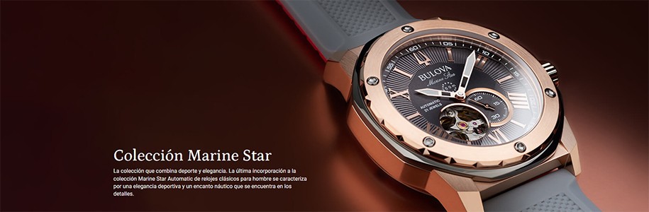 Relógios Bulova Marine Star para homem e senhora | Comprar relógios Bulova